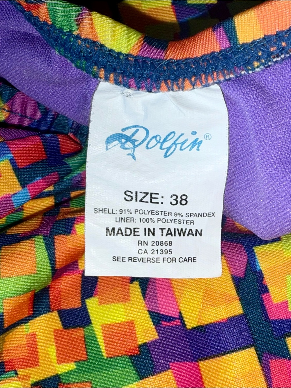 Dolfin Uglies Pixie V2 One Piece Athletic Swimsuit - Picture 3 of 11